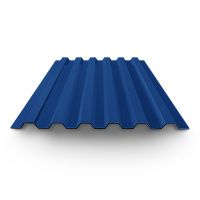 Профнастил порошок 0.6х1000х RAL 5005 1051, профиль С21 длина под заказ